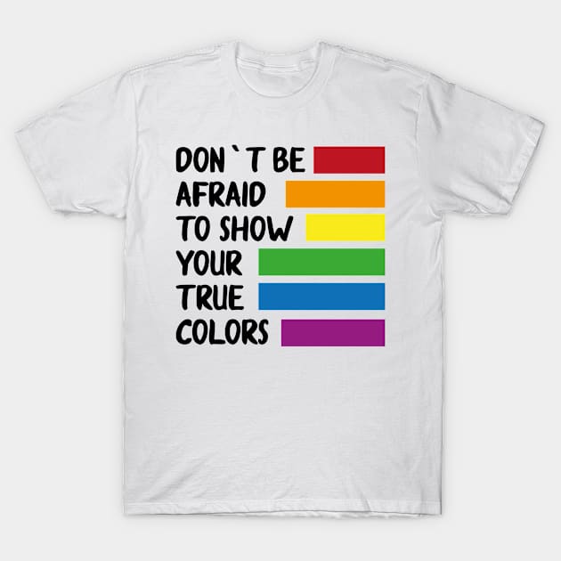 Gay lgbtq trans queer pride Parade rainbow gift T-Shirt by MrTeee